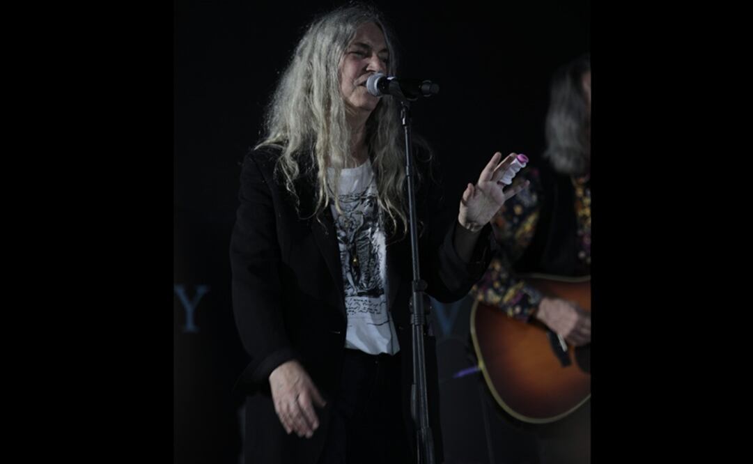 Patti Smith se presentó en el Hay Festival. Foto: Cortesía Obtura Megazine