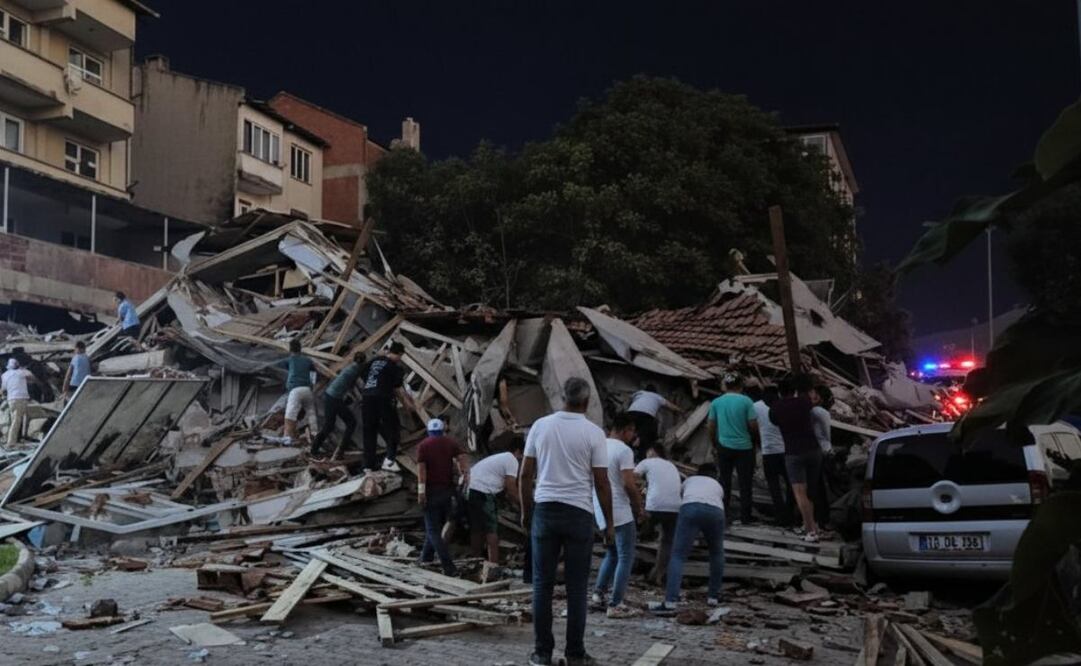 Sismo en Turquía. (27/10/25) Foto: SkyAlert