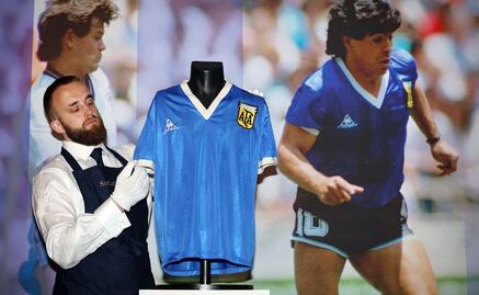 La playera de Diego Armando Maradona en México 86 se subastó en precio récord