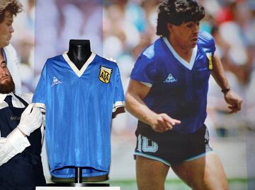 La playera de Diego Armando Maradona en México 86 se subastó en precio récord