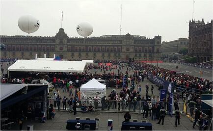 Asisten 60 mil personas al show de F1 en el Zócalo 