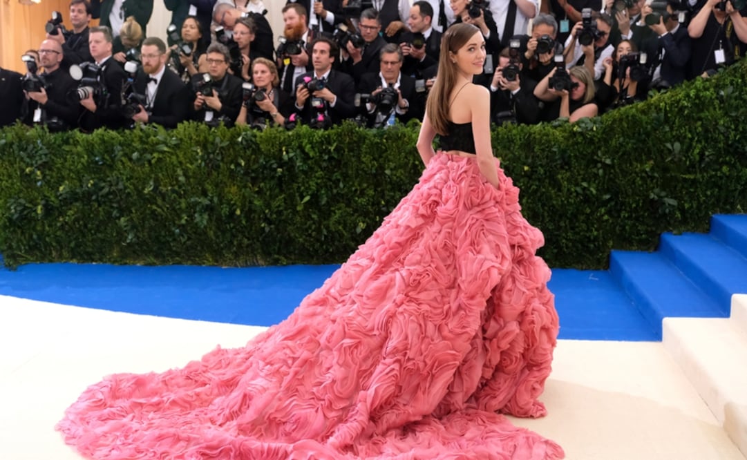 Se trata quizás de la más exclusiva fiesta social, organizada para recaudar fondos para el Art's Costume Institute del MET. En la foto Laura Osnes . Foto: AP