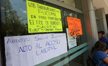 Trabajadores del Poder Judicial local realizan paro laboral; exigen incremento salarial y pago de abono