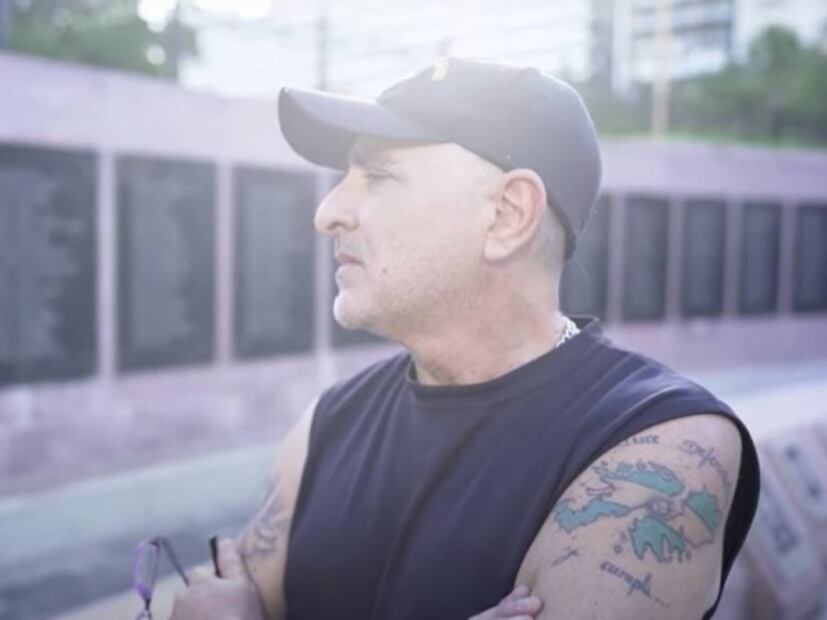 "Ese soldado murió cerca, en un bombardeo"