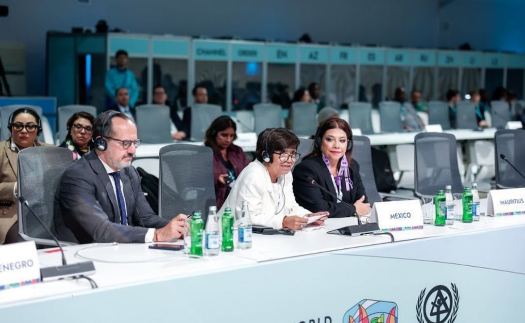 La jefa de Gobierno, Clara Brugada, participó este domingo 17 de mayo en el Foro Urbano Mundial. Foto: especial