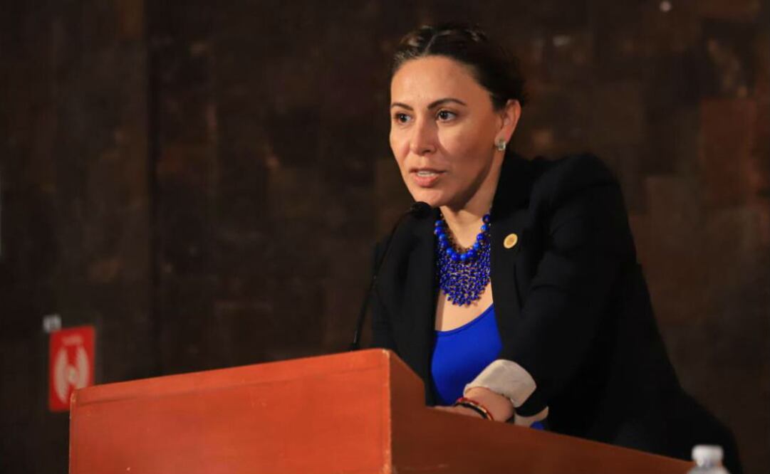 Rocío Barrera, confirmó que se atendieron las solicitudes de los grupos parlamentarios de oposición y los llamados “súper delegados” ya no pertenecerán a la Oficina de la Presidencia, sino a la próxima Secretaría del Bienestar. FOTO: @Rocio_BarreraB