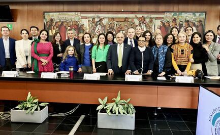 Rosa Icela Rodríguez se reúne con senadores; asegura que México no será tercer país seguro ante ola de deportaciones