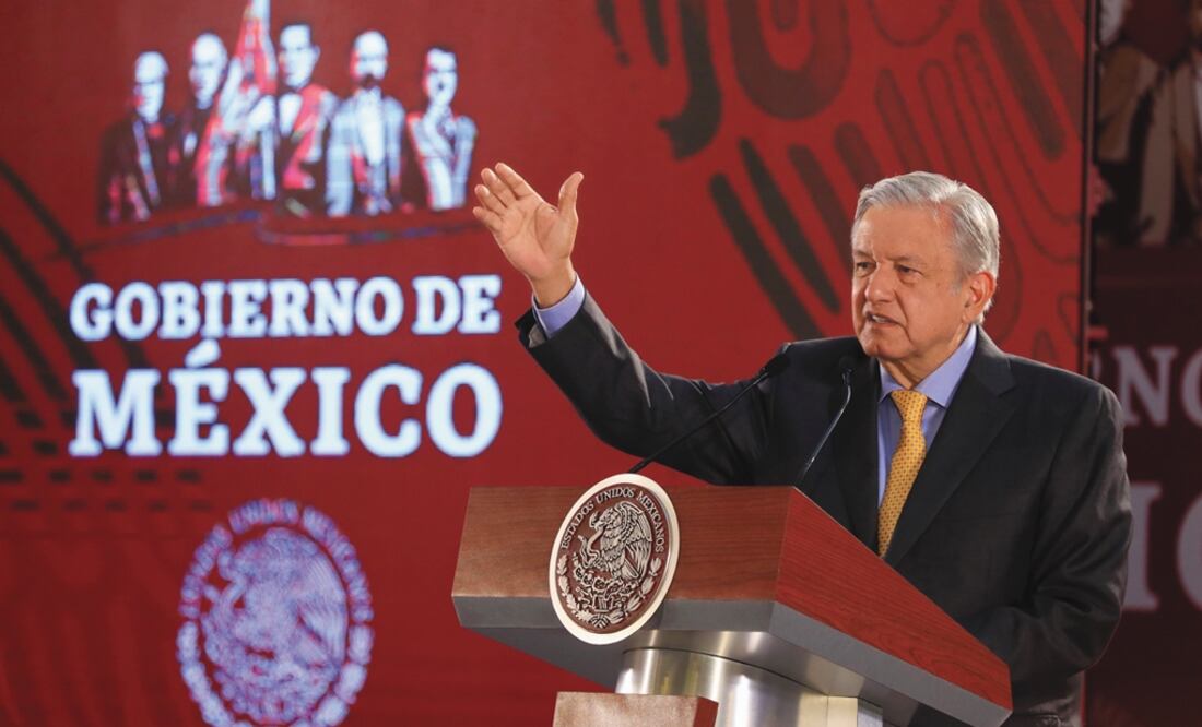 "The U.S. has shown willingness to review its steel tariffs on Mexico,” the President stated during his morning press conference - Photo: Irvin Olivares/EL UNIVERSAL