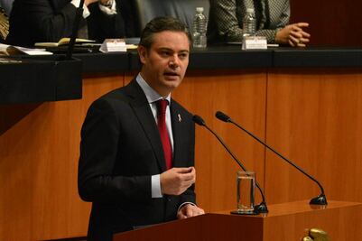 Aurelio Nuño comparece ante el Senado 