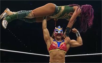 La espectacular presentación de Olympia, luchadora mexicana en AEW