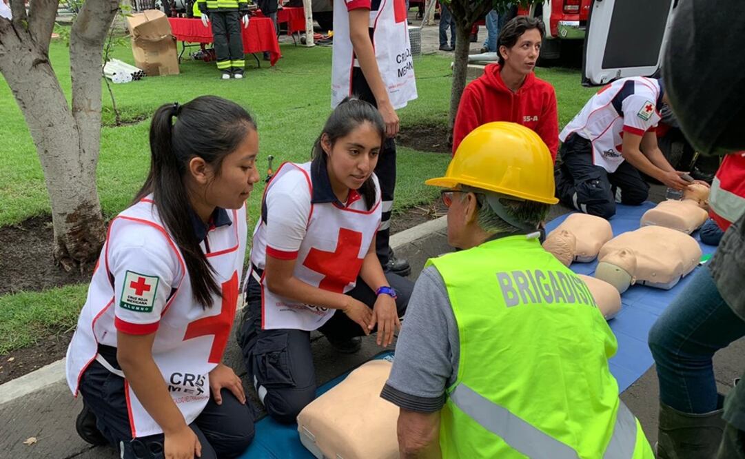 Séptima Jornada de Protección Civil en San Lázaro. Foto: Alejandra Canchola/EL UNIVERSAL 