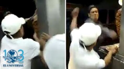 Destroza taquería; ya le dicen #LordTaco