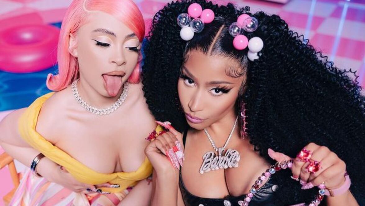 La esperada canción del soundtrack de la película de Barbie que estrena el próximo 23 de junio. Fuente: Instagram @nickiminaj