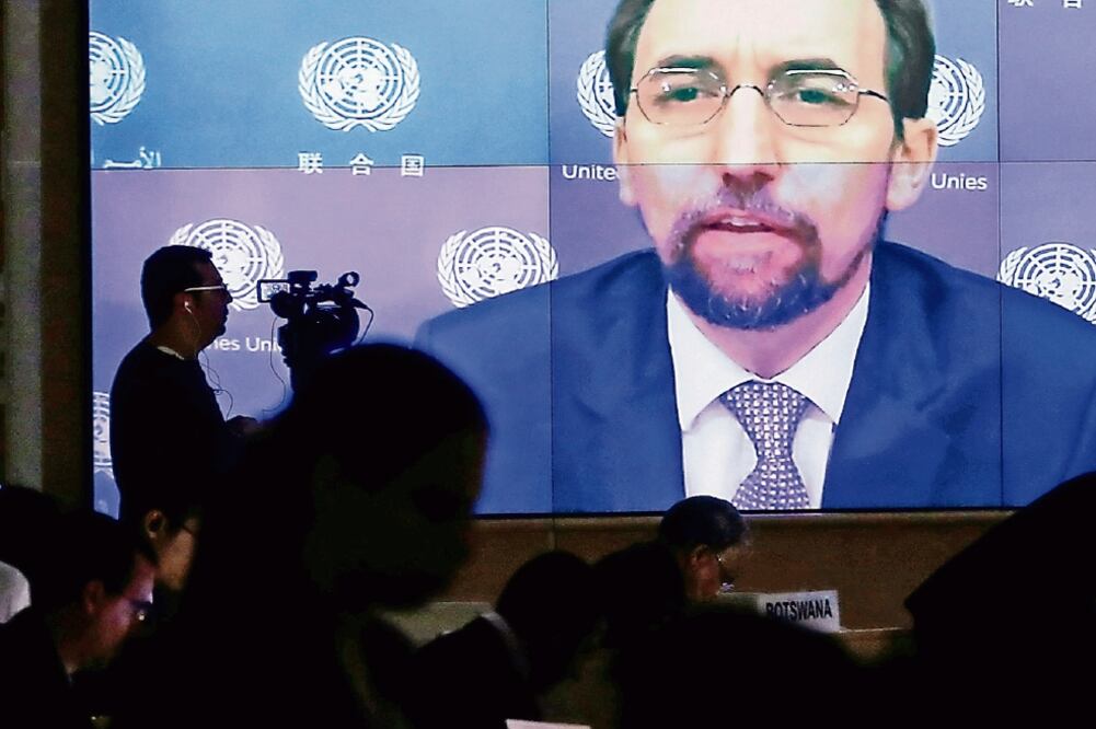 Exhorto. Zeid Ra’ad Al Hussein, alto comisionado para los Derechos Humanos de la ONU, sugirió, entre otras cosas, que México cree una institución nacional forense autónoma. (FOTO: ARCHIVO)