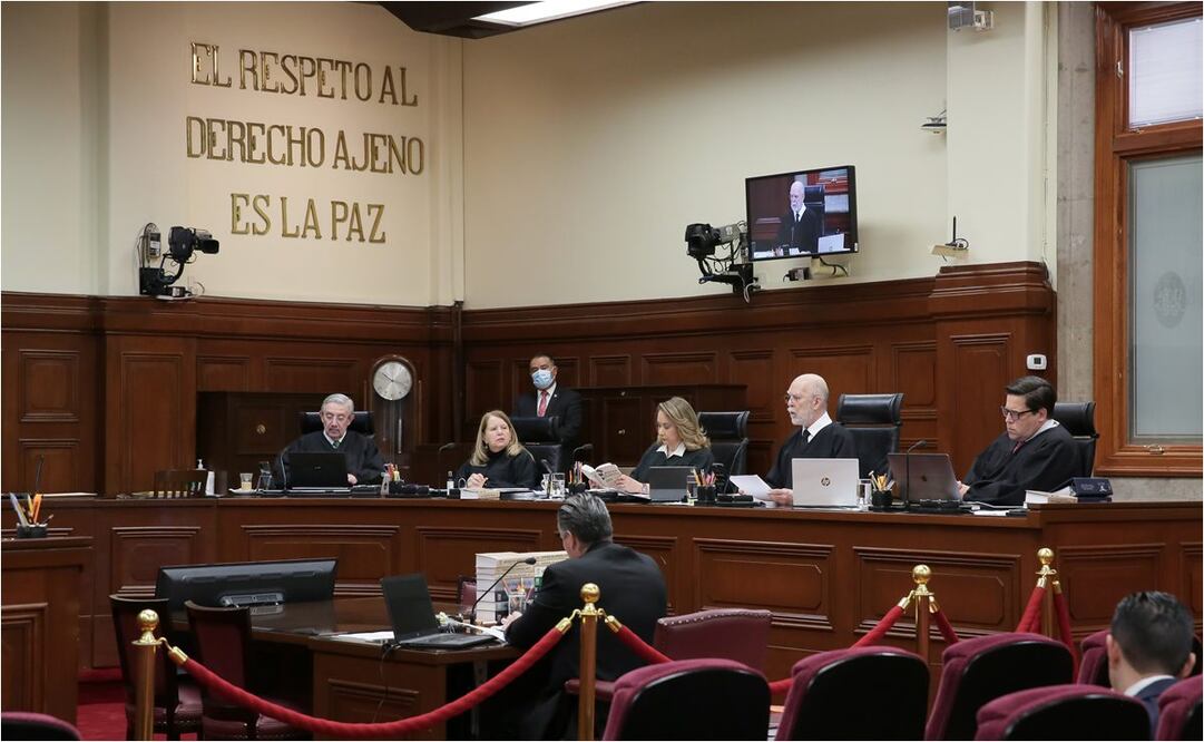 Suprema Corte de Justicia de la Nación. Foto: Especial