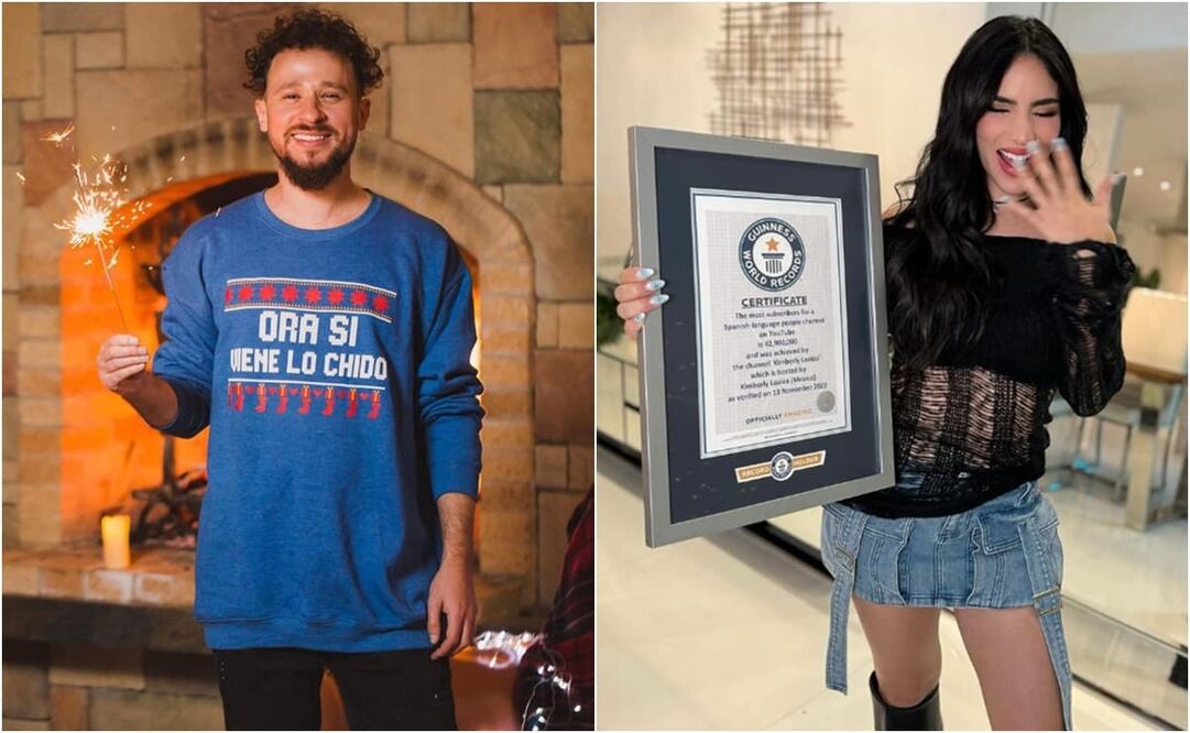 La influencer Kimberly Loaiza presumió la obtención del Récord Guinness. Fotos: Instagram