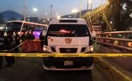 Matan a joven que se resistió a un asalto en transporte público en Tlalnepantla