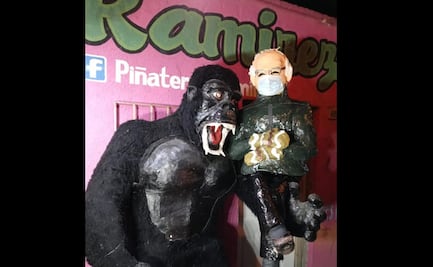 Tras memes y playeras, crean piñata de Bernie Sanders en Tamaulipas