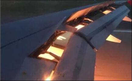 Motor del avión de la selección de Arabia Saudita se incendia