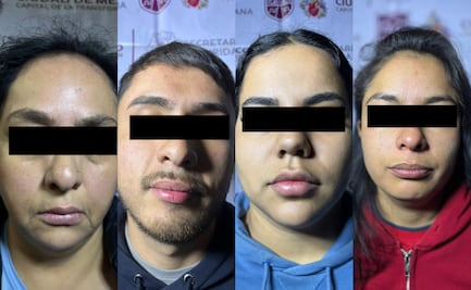 Caen 4 presuntos integrantes de “La Unión Tepito” en la alcaldía Cuauhtémoc; aseguran más de 450 dosis de presunta droga