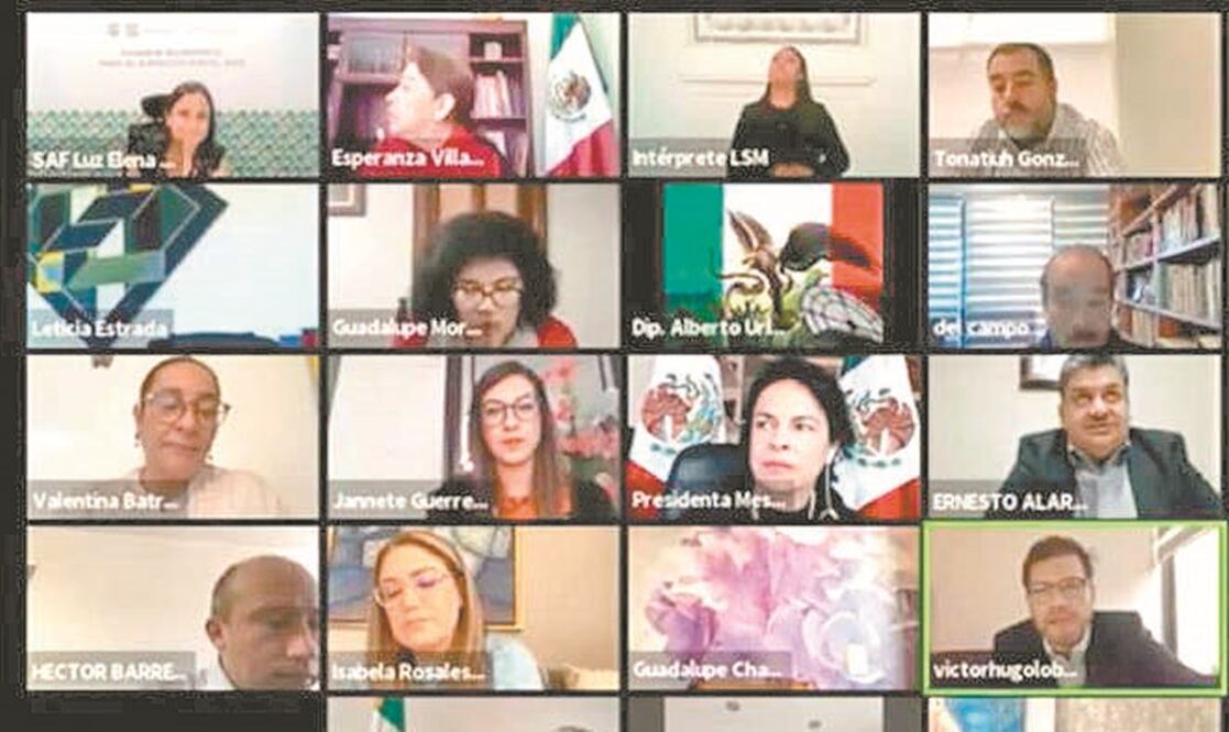 Luz Elena González precisó al pleno del Congreso local que México enfrenta el reto más importante en varias generaciones. Foto: Especial