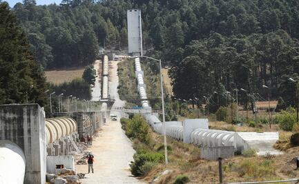 Reportan a la baja almacenamiento de agua en el Sistema Cutzamala