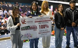 Venustiano Carranza entrega 3 mil becas para el ciclo escolar 2026; refuerzan seguridad en escuelas