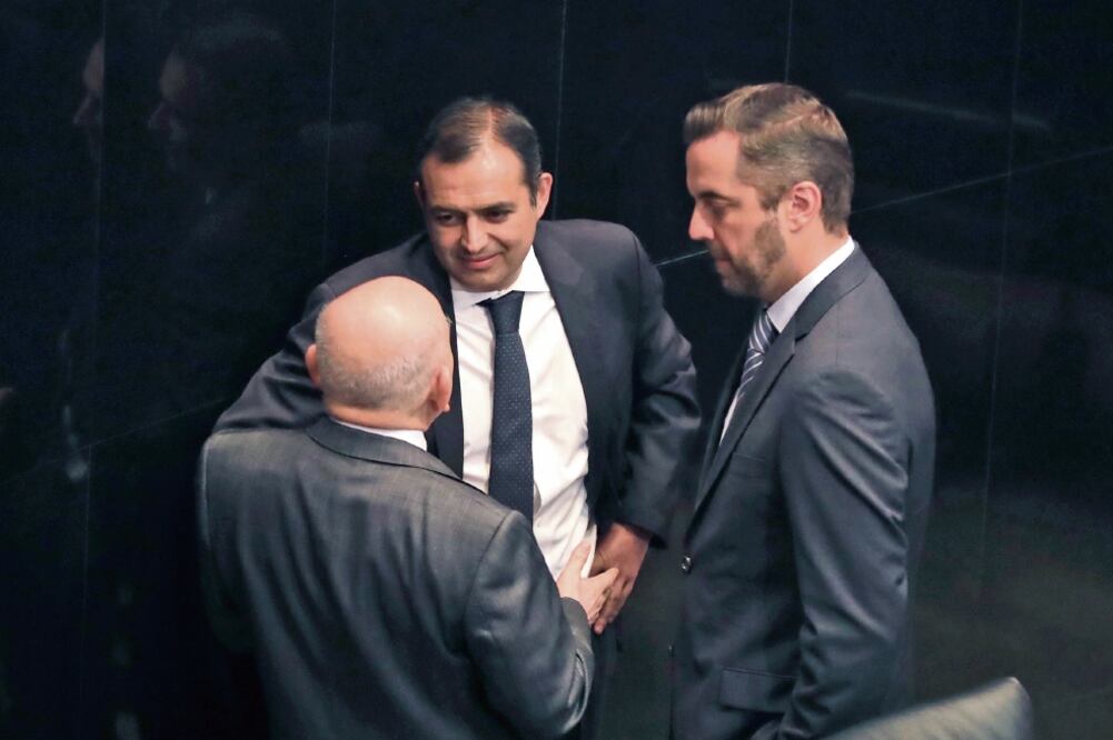 Los senadores Ernesto Cordero y Jorge Luis Lavalle podrían ser sancionados este mes por la Comisión de Orden y Disciplina Intrapartidista del PAN (ARCHIVO EL UNIVERSAL)