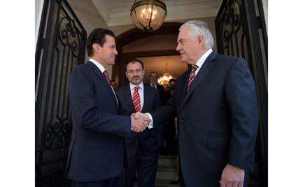 Refrenda Peña a Tillerson diálogo franco y constante con EU