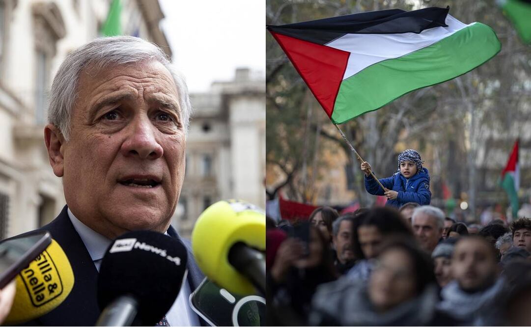 Italia es "favorable al nacimiento de un Estado palestino", pero sin dar "pasos inútiles". Foto: AP