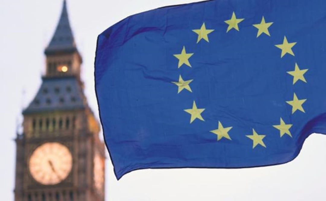 A European Union flag flying in front of Elizabeth Tower, otherwise known as Big Ben, in London. One of the worries post-Brexit is the uncertainty of the Europeans living in the country – Photo: AFP 