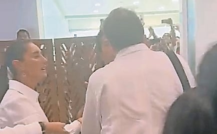 Vulneran seguridad de AMLO y Sheinbaum; se les cuelan en elevador