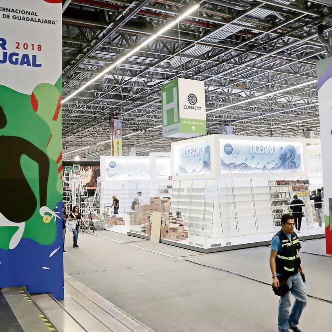 Con una delegación de más de 40 escritores y artistas, Portugal conquistará desde hoy y hasta el 2 de diciembre a los mexicanos a través de varias actividades en el marco de la FIL Guadalajara. Foto: JUAN BOITES. EL UNIVERSAL