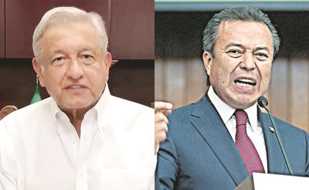 Andrés Manuel López Obrador & César Camacho – File photo/EL UNIVERSAL