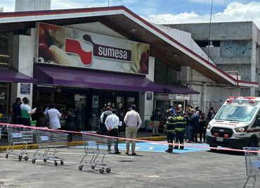 Sumesa: Así es el supermercado de CDMX donde se estrelló un vehículo