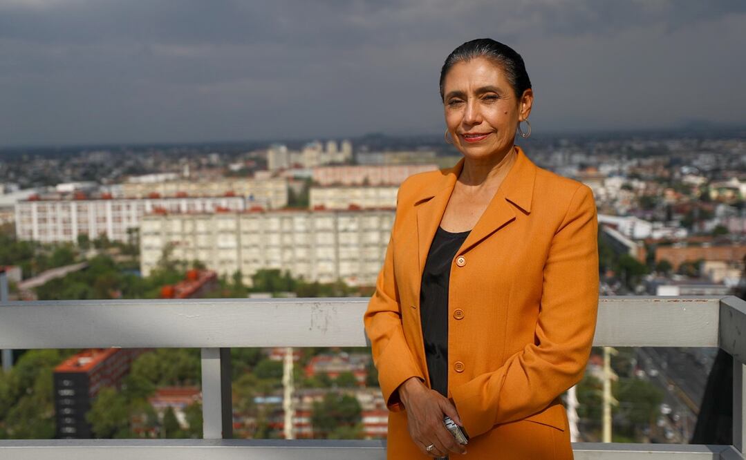Oliva López Arellano, secretaria de Salud de la Ciudad de México. Foto: Diego Simón, El Universal