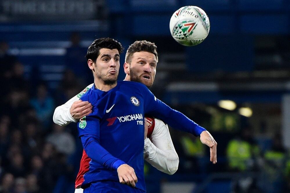 EFE. Chelsea y Arsenal no se hicieron ningún daño en el partido de ida de las semifinales de copa