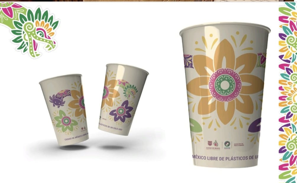 Se hará uso de vasos reutilizables en los festivales futboleros. | Foto: especial.