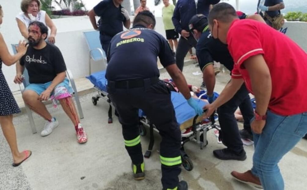 Reportan fuerte explosión por acumulación de gas LP al interior de un condominio en Acapulco