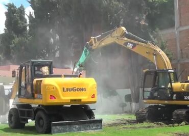 Inicia demolición de la Casa de Gobierno de Hidalgo; construirán oficinas de atención a personas vulnerables