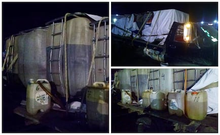 Incautan más de 2 mil litros de hidrocarburo en Tamaulipas
