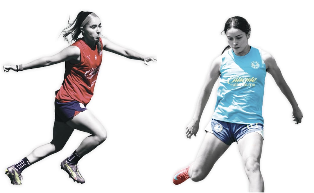 Es momento de sacudirse el dominio águila. Fotos: Club Chivas y Club América