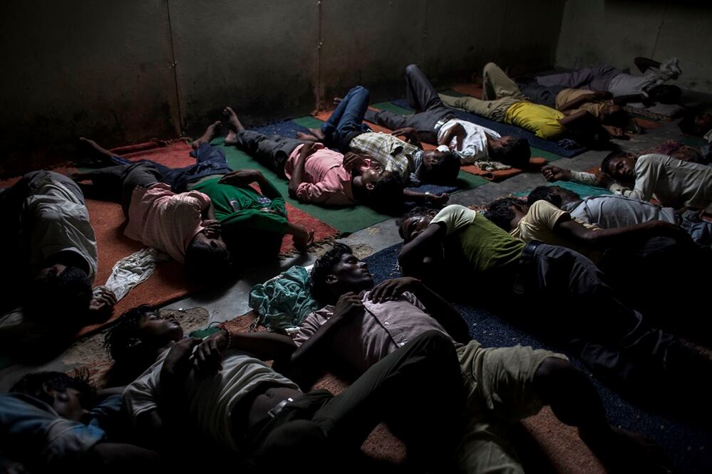 Activistas de derechos humanos aseguran que los sintech o que llegan a Nueva Delhi provienen de los estados más pobres y atrasados del pa ís como Bihar, Uttar Pradesh, Rajastán y Chhattisgarh, y los albergues son insuficientes (SERENA DE SANCTIS)