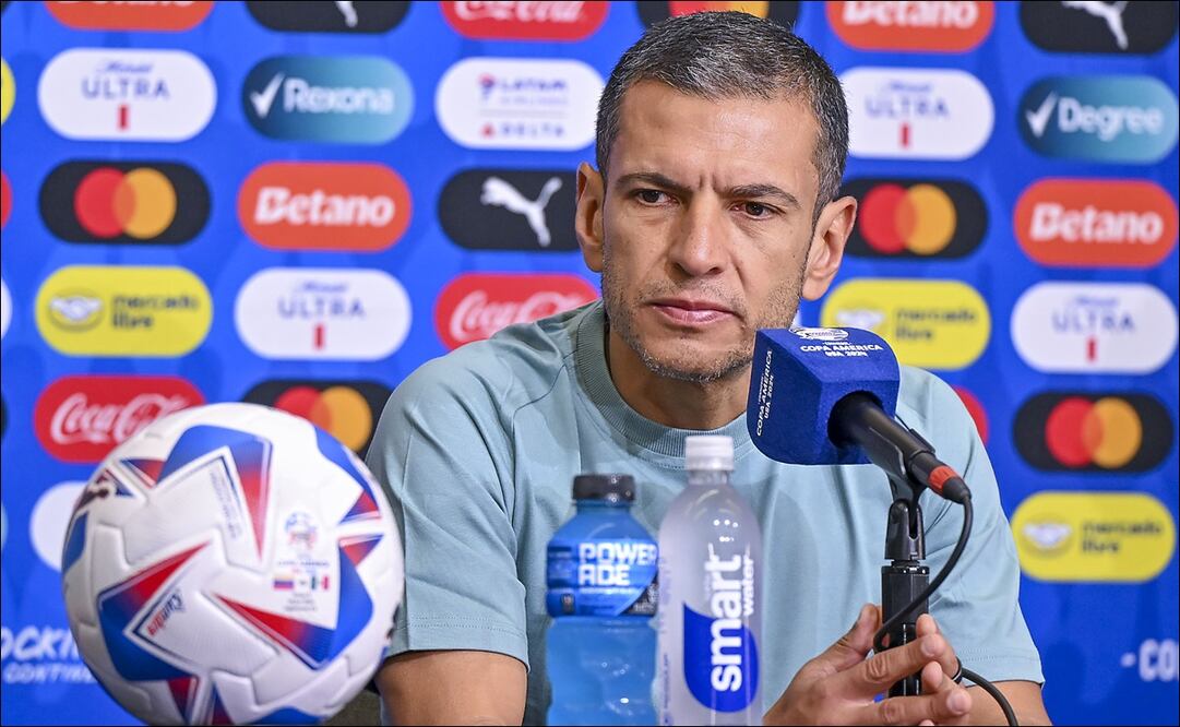 Jaime Lozano en conferencia de prensa de la Copa América - Foto: Imago7