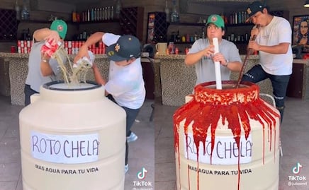 Tiktokers preparan “rotochela” tamaño real y se vuelve viral