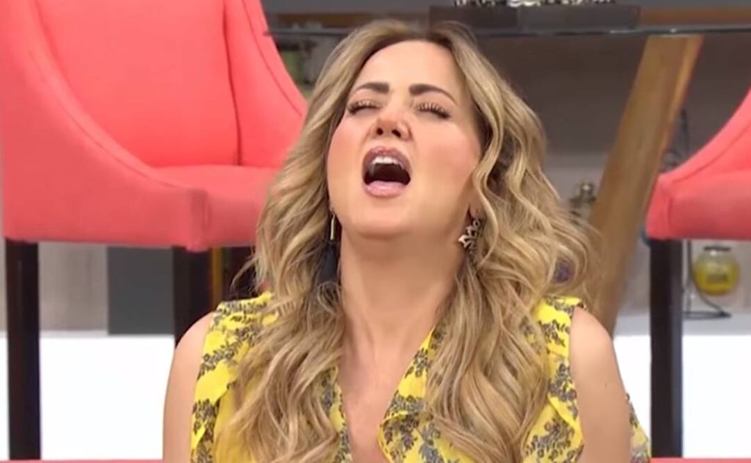 Andrea Legarreta recordó el "gemido de metralleta" 