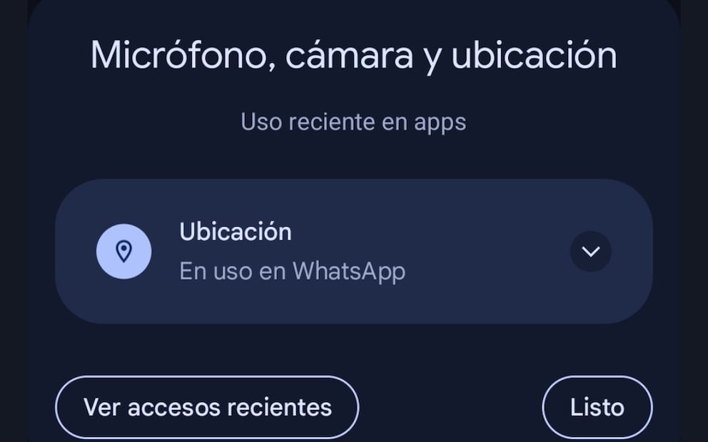 ¿Qué significa el punto azul que aparece en la pantalla de tu celular? Imagen: Unsplash