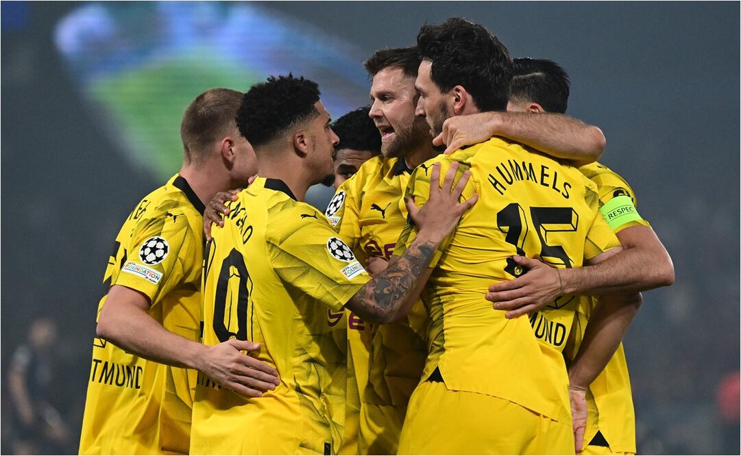 Borussia Dortmund pegó primero en París. FOTO: AFP