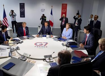 Los momentos imperdibles del encuentro entre los líderes que integran el Grupo de los 7