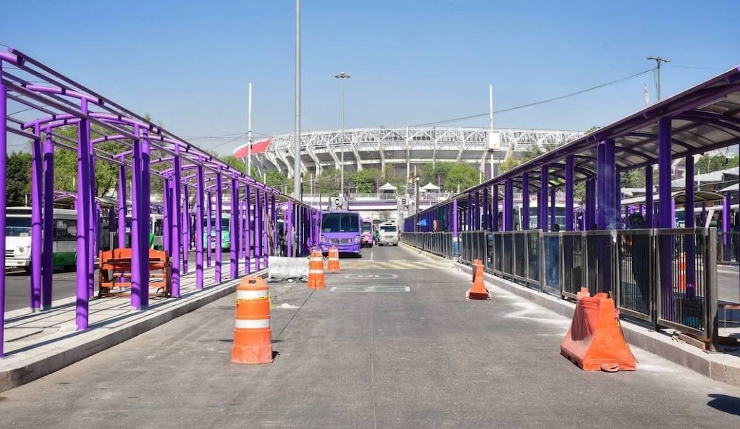 A 100 días del arranque del Mundial 2026; revisan avances en Estadio Banorte y entorno. Foto: Especial